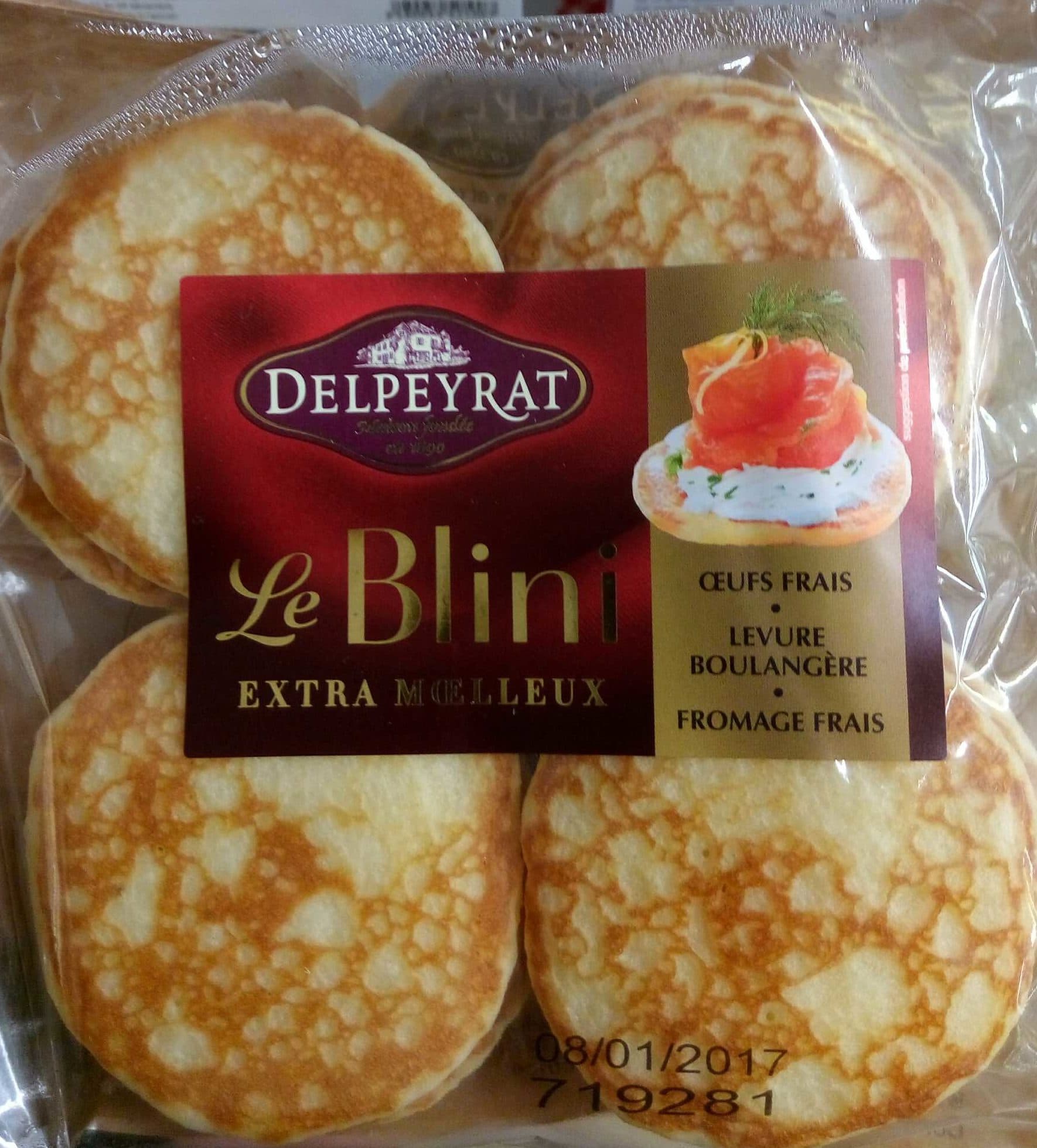 Delpeyrat Le Blini extra moelleux packshot