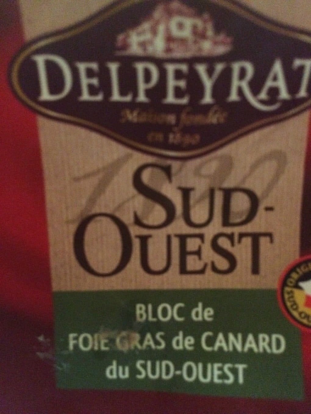 delpeyrat fois gras de canard du sud ouest packshot