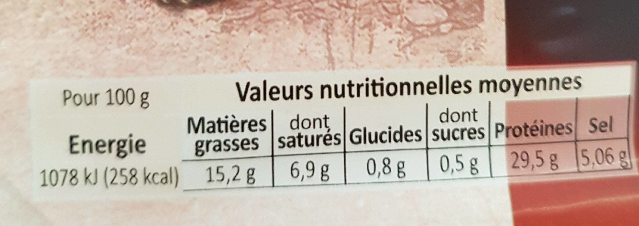 Delpeyrat Jambon sec des Pyrénées Delpeyrat packshot