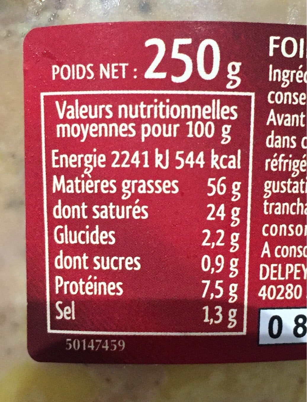 DELPEYRAT Foie gras packshot