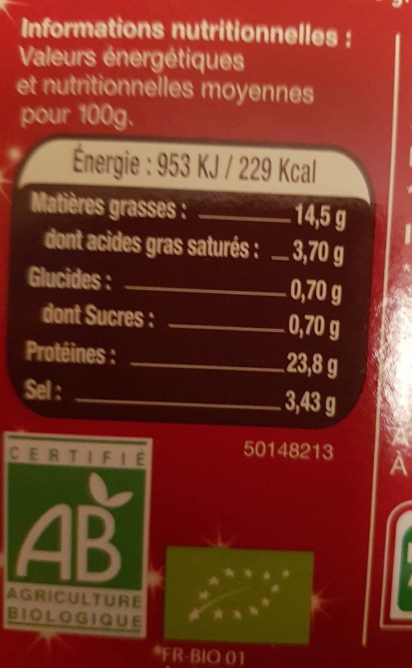 Delpeyrat Saumon fumé bio packshot