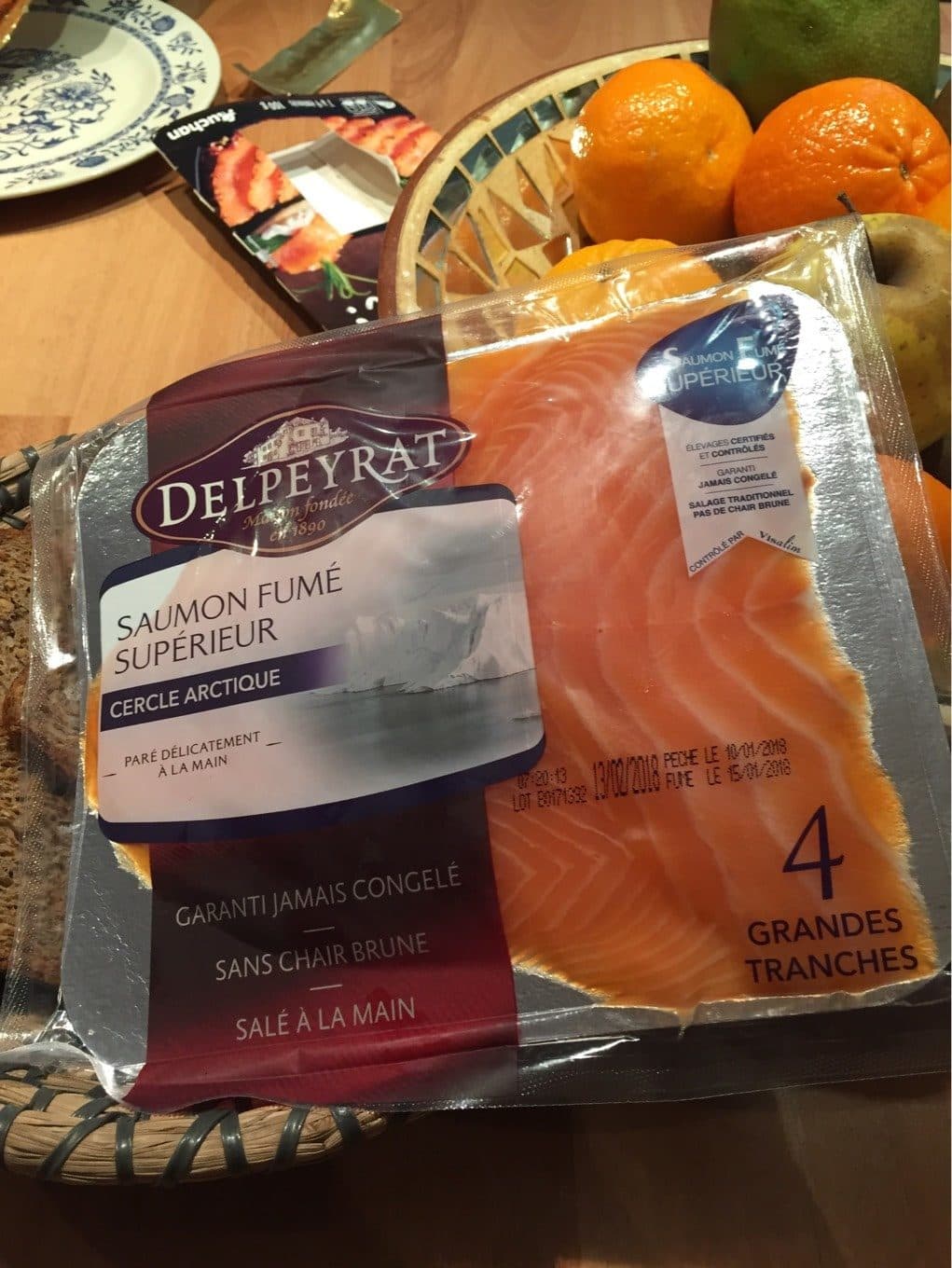 Delpeyrat Saumon fume packshot