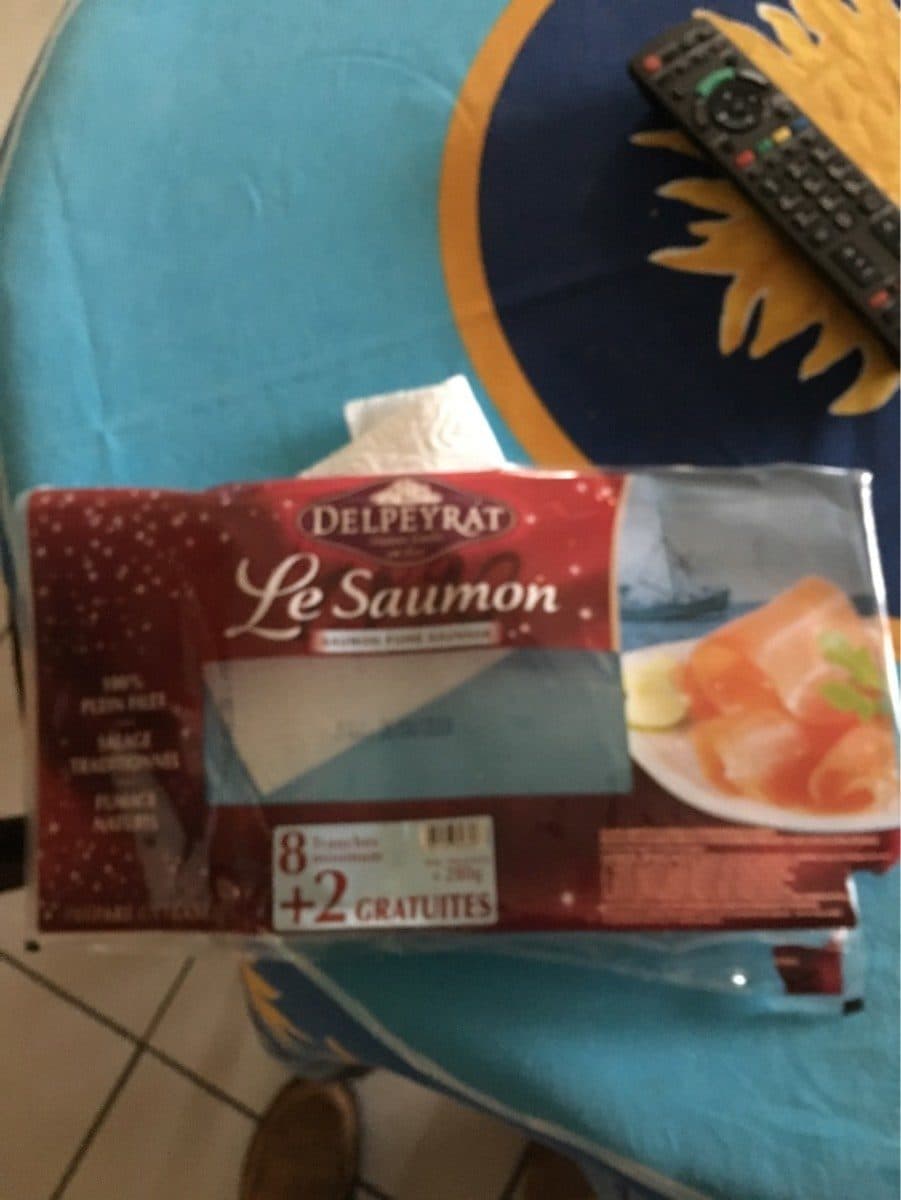 Delpeyrat Le saumon packshot