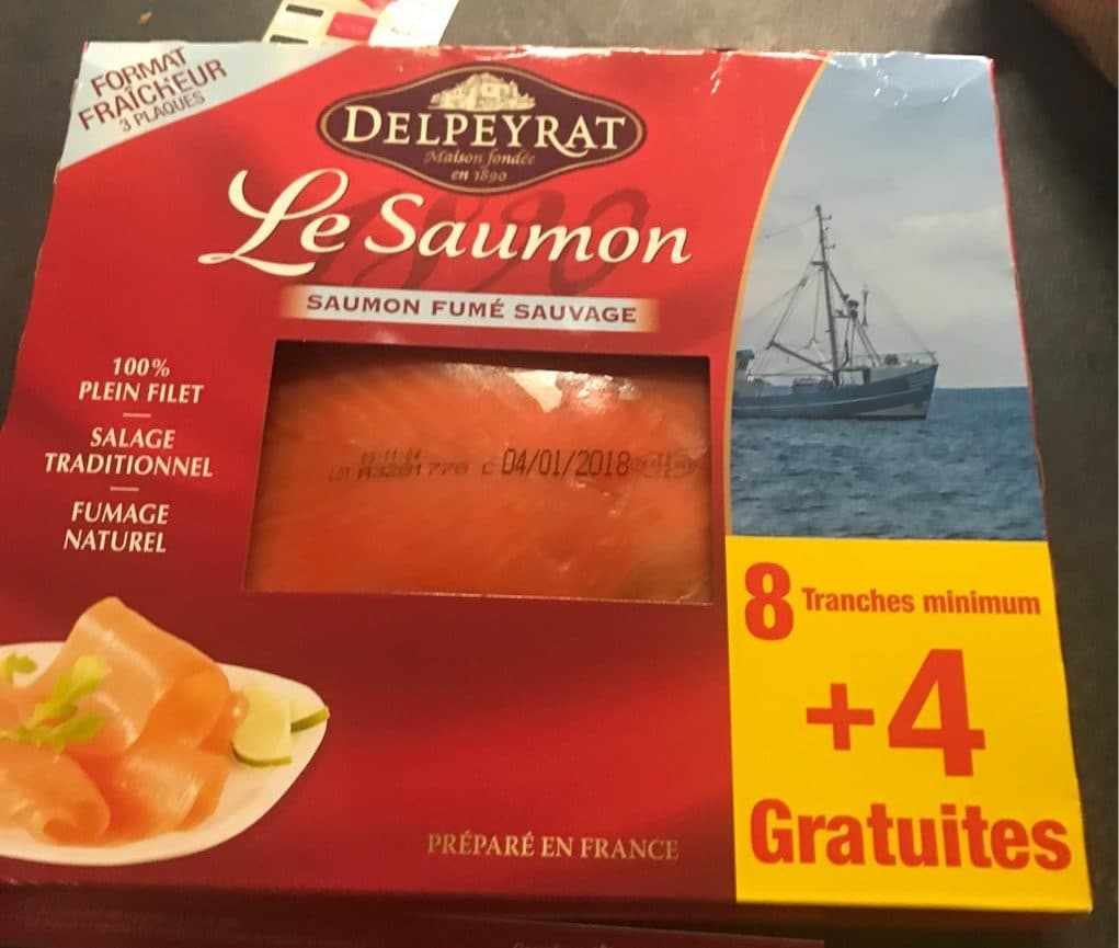 Delpeyrat Le saumon fumé sauvage packshot