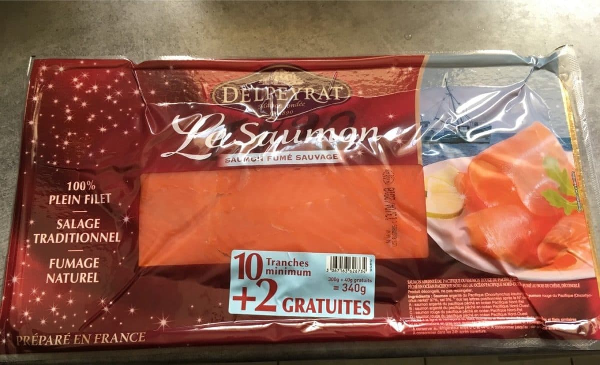 Delpeyrat Saumon fume sauvage packshot