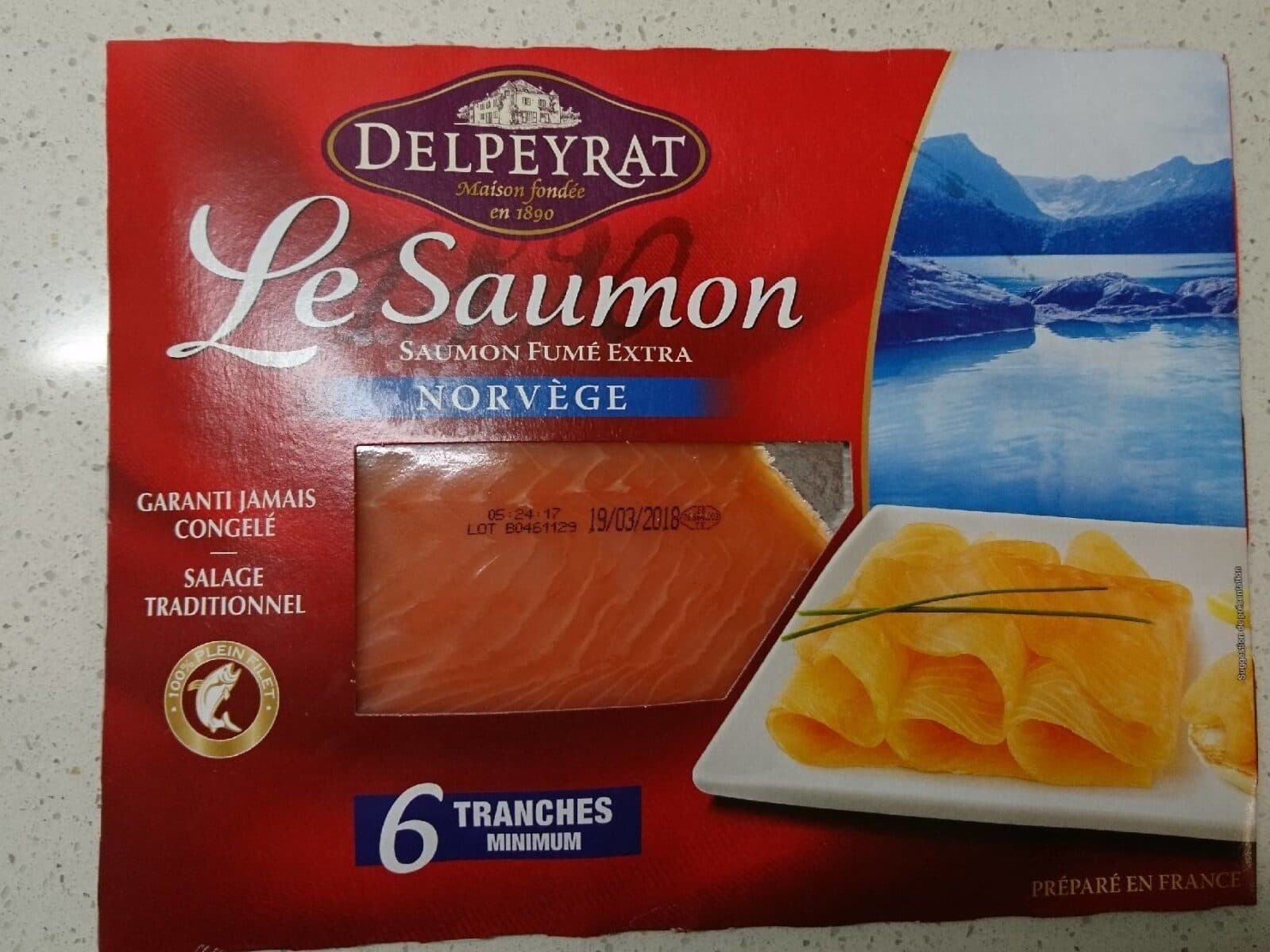 Delpeyrat Le saumon packshot