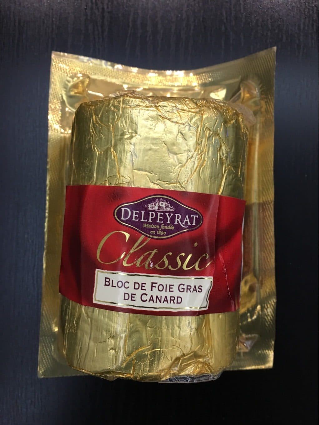 DELPEYRAT Bloc de foie gras de canard packshot