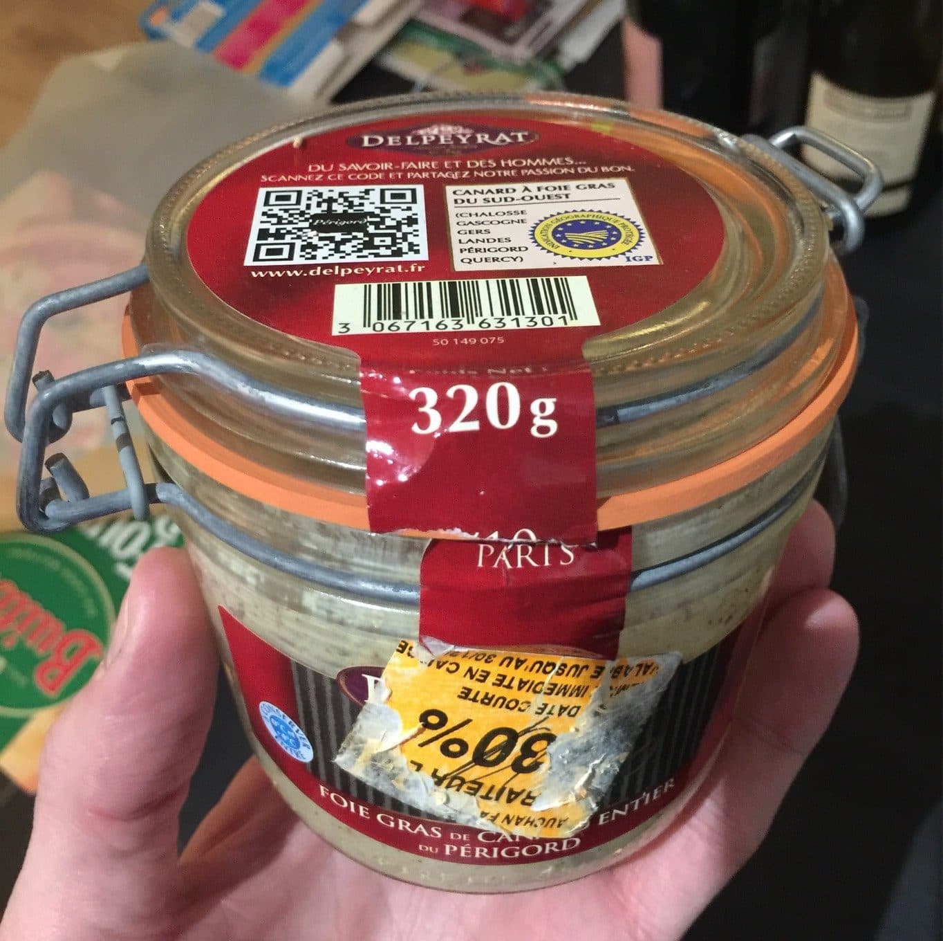 Delpeyrat Foie gras de canard entier du Perigord packshot