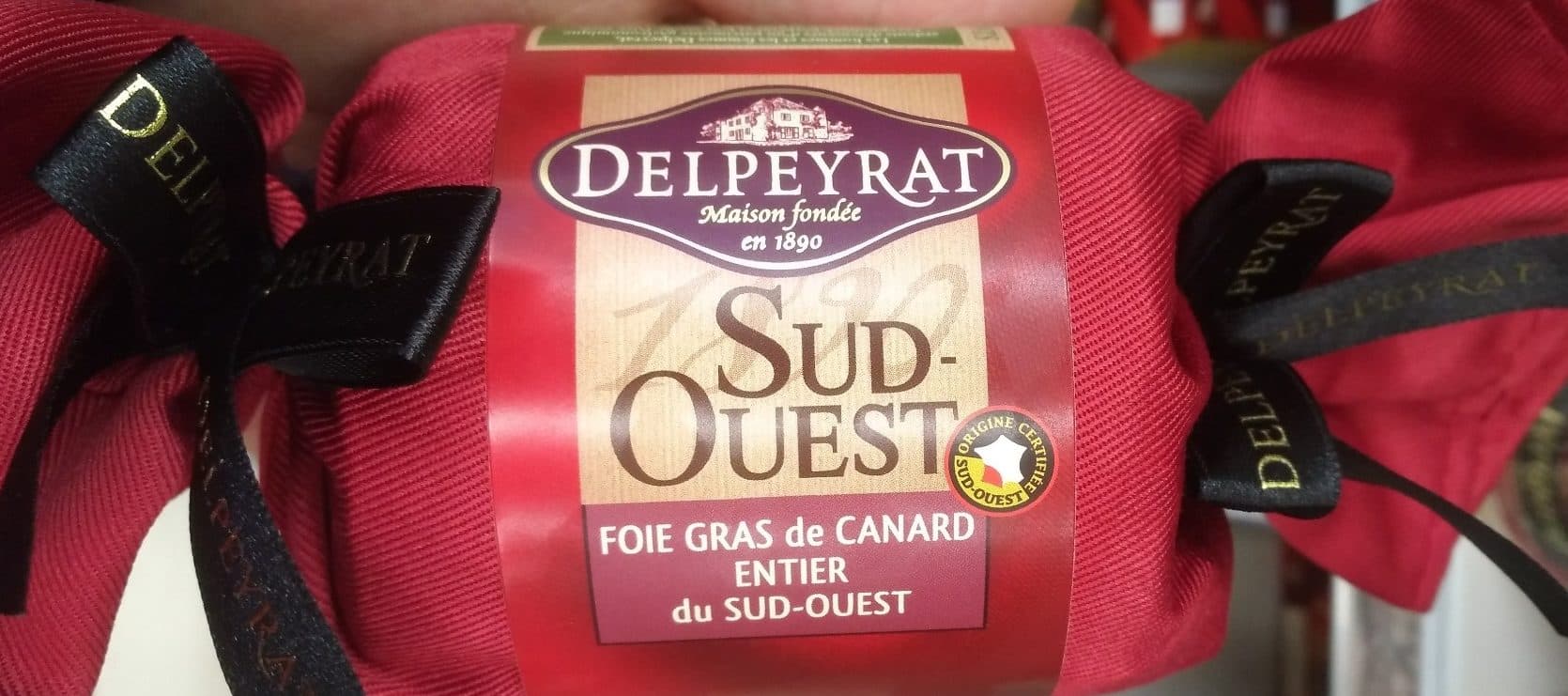 Delpeyrat Foie gras de canard entier du Sud-Ouest packshot