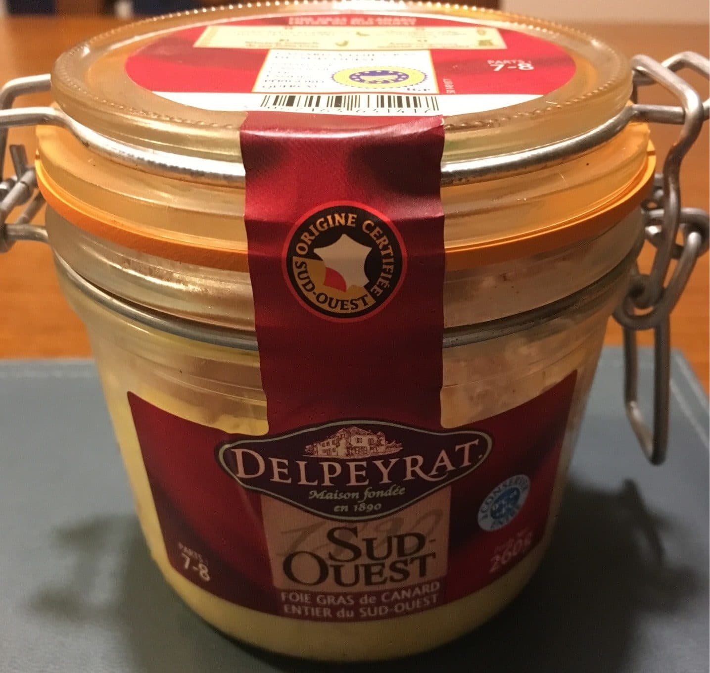 Delpeyrat Foie gras de canard entier du sud ouest packshot