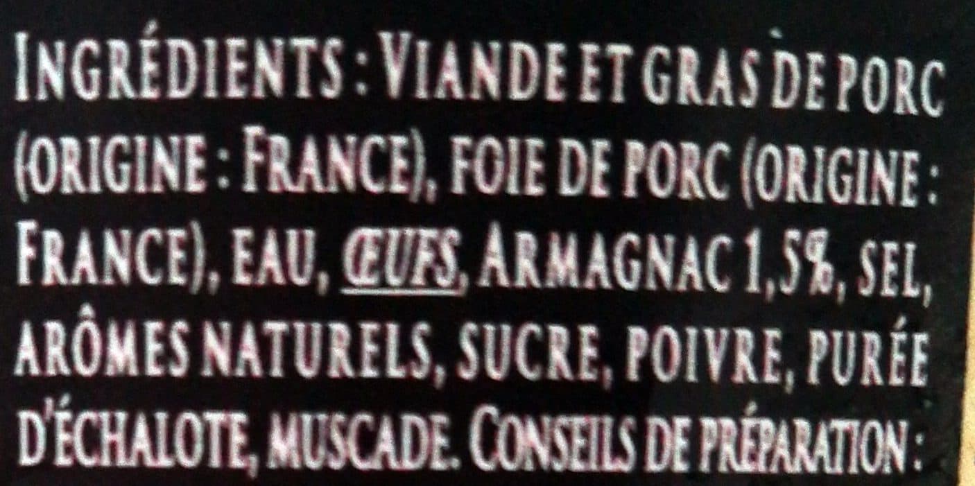 R. Junca Terrine Landaise à l'Ancienne packshot