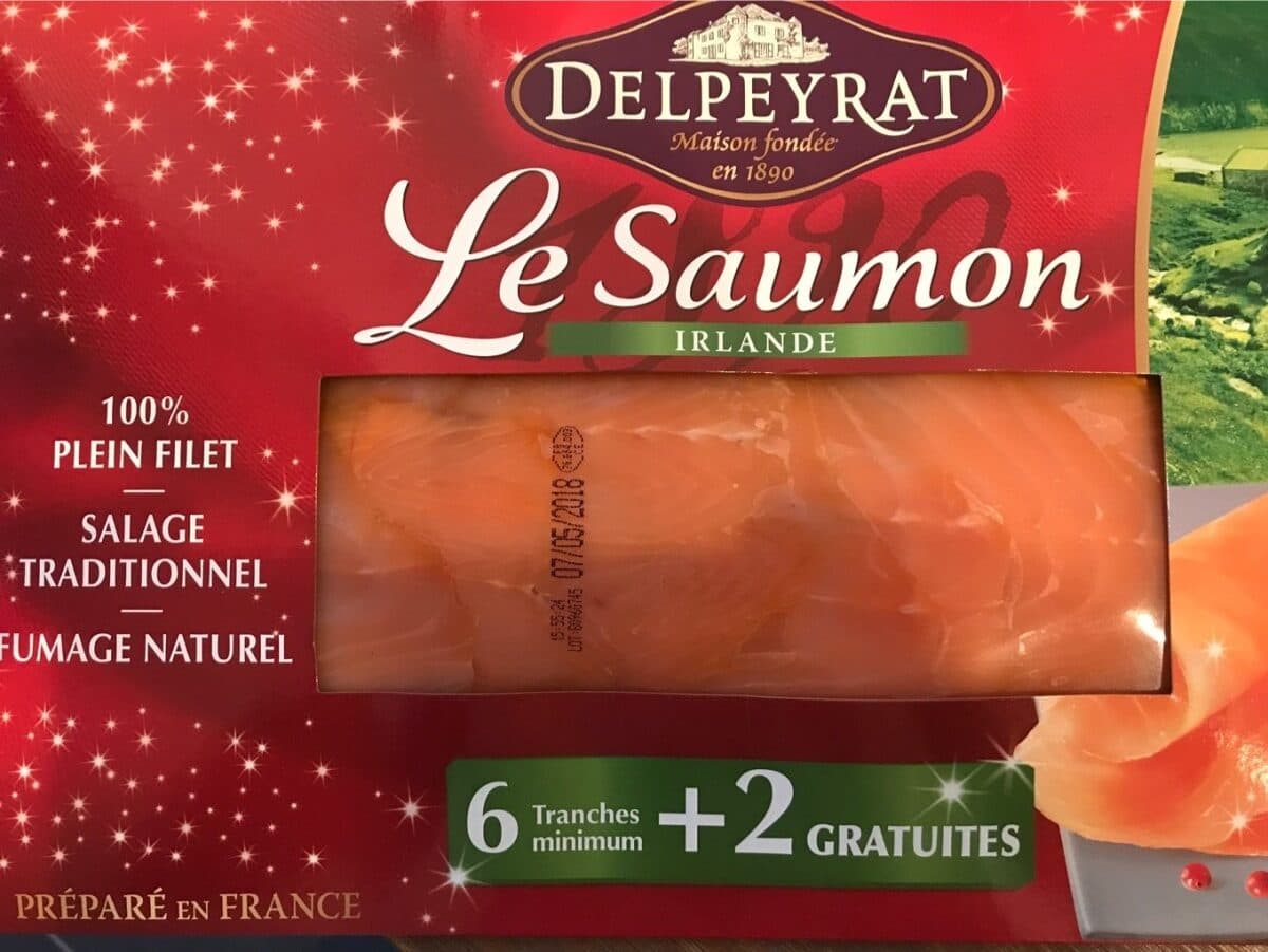 Delpeyrat Saumon fume packshot