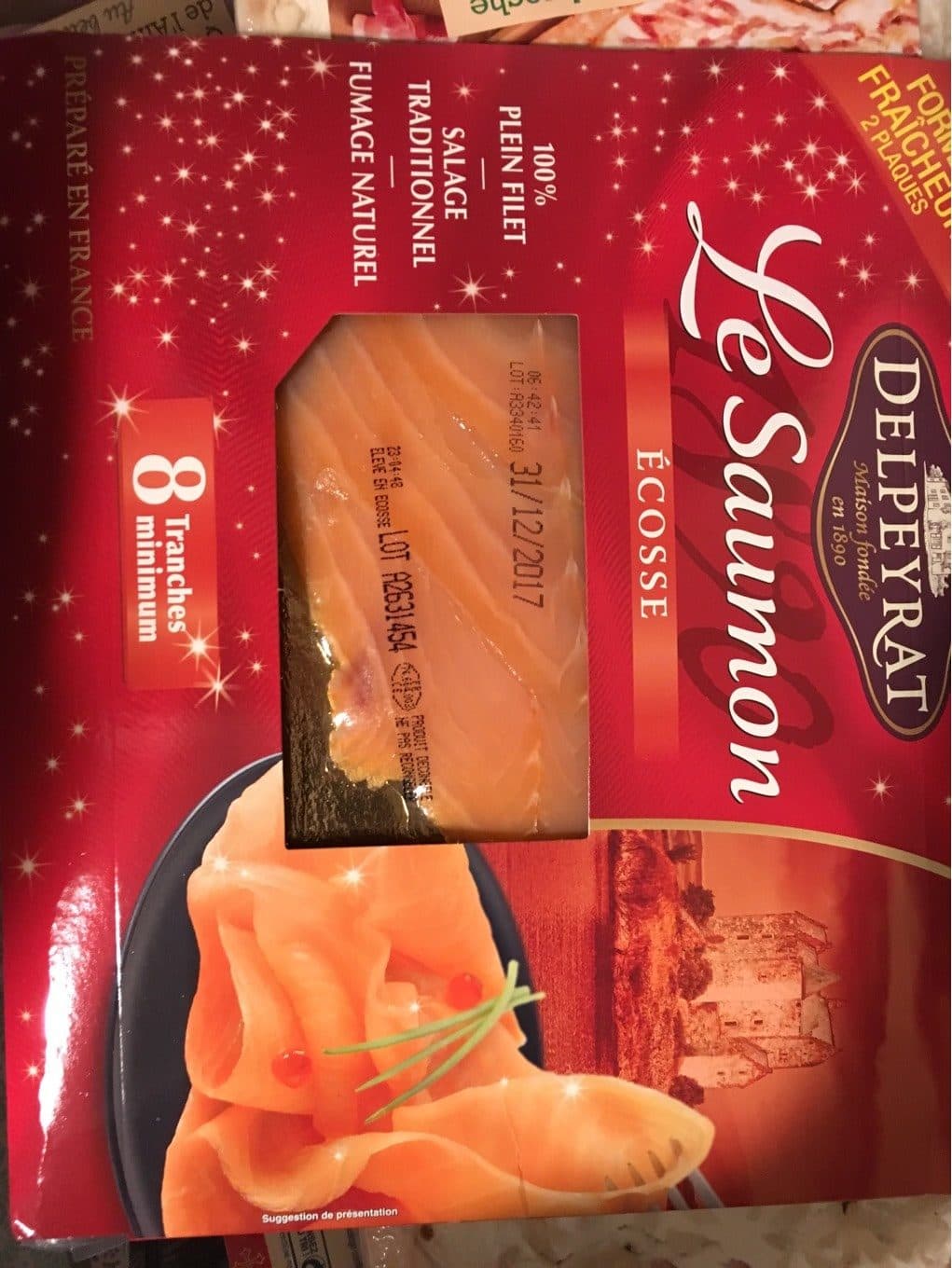 Delpeyrat Le saumon Écosse packshot