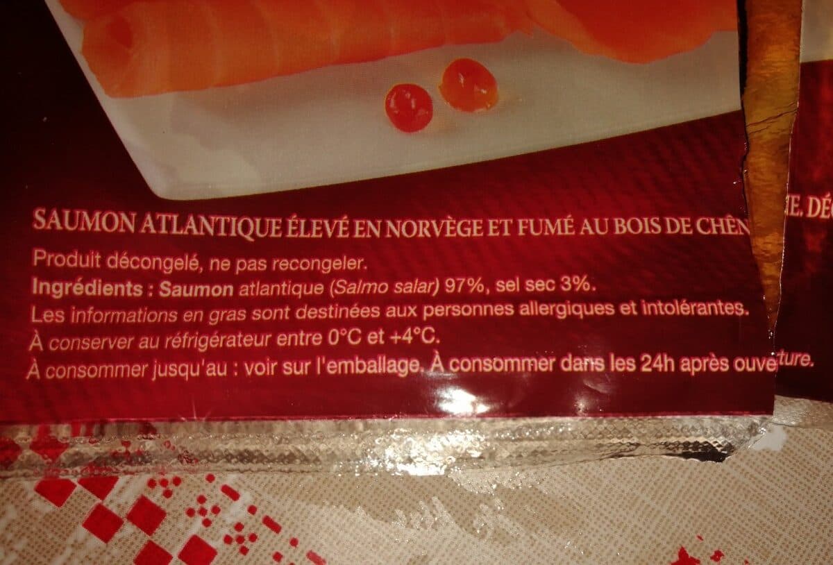 Delpeyrat Le saumon Norvège - fumage naturel packshot