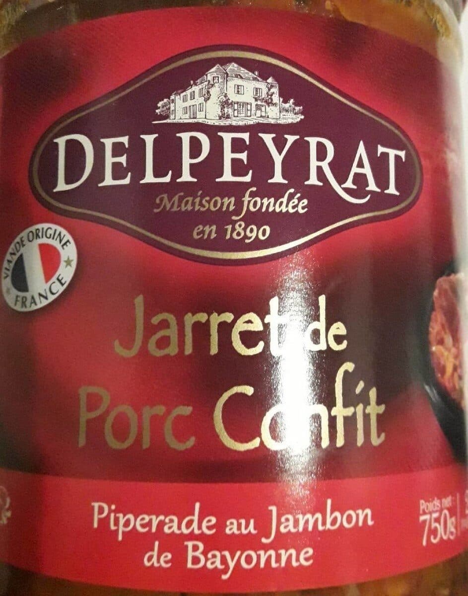 Delpeyrat Jarret de porc confit packshot