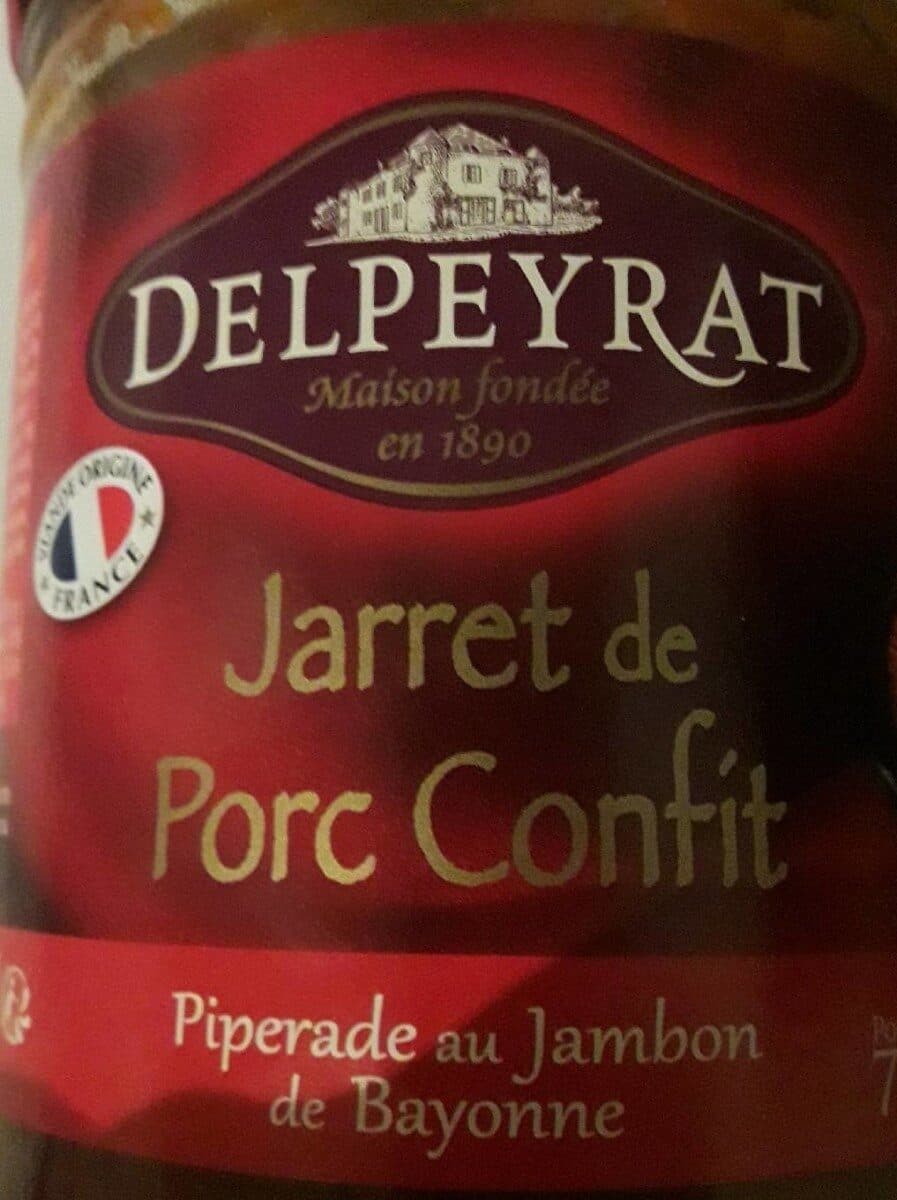 Delpeyrat Jarret de porc confit packshot