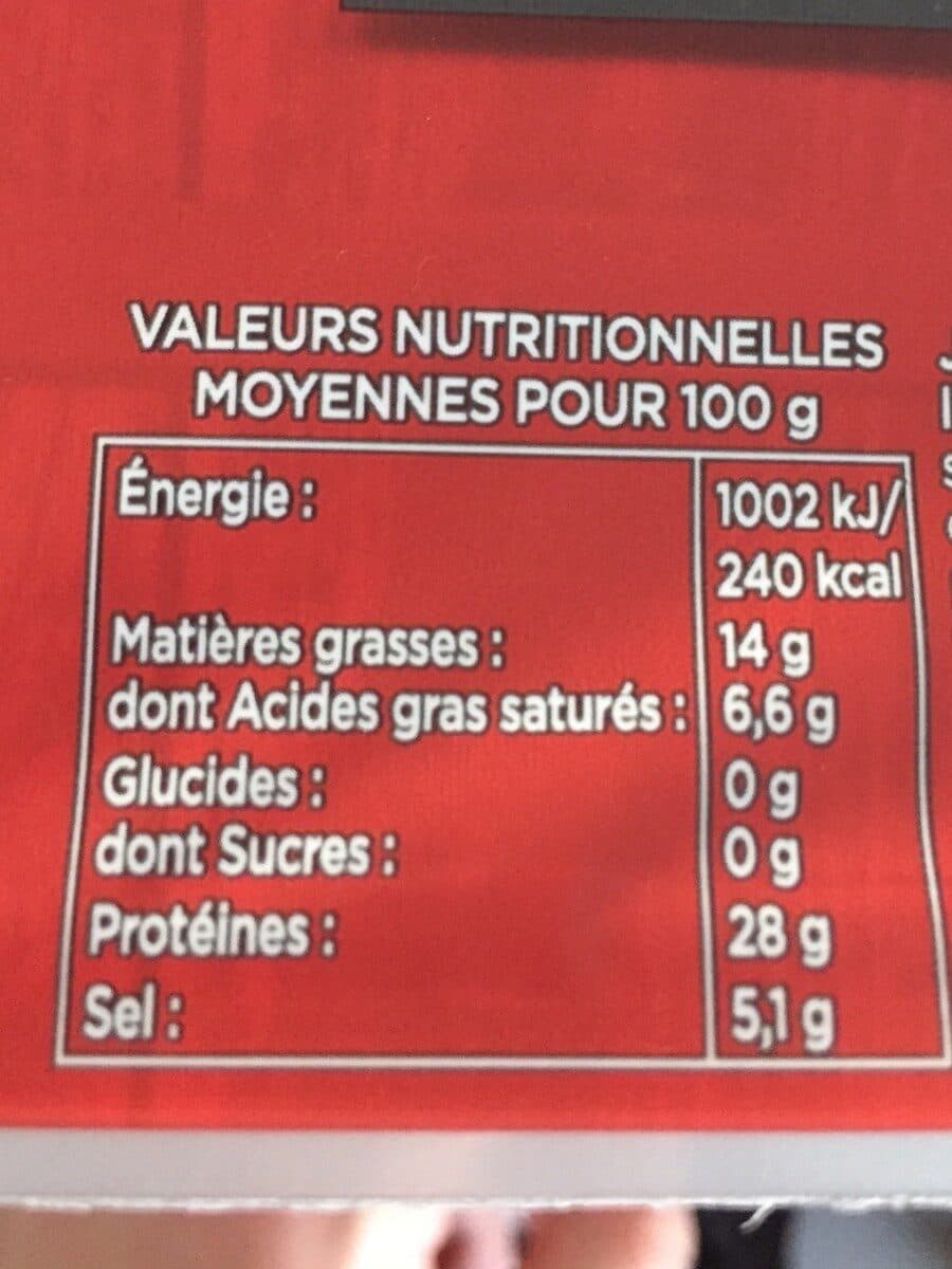 Delpeyrat Jambon sec label rouge packshot