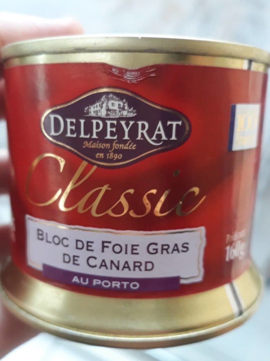Delpeyrat Bloc de foie gras de canard au Porto packshot