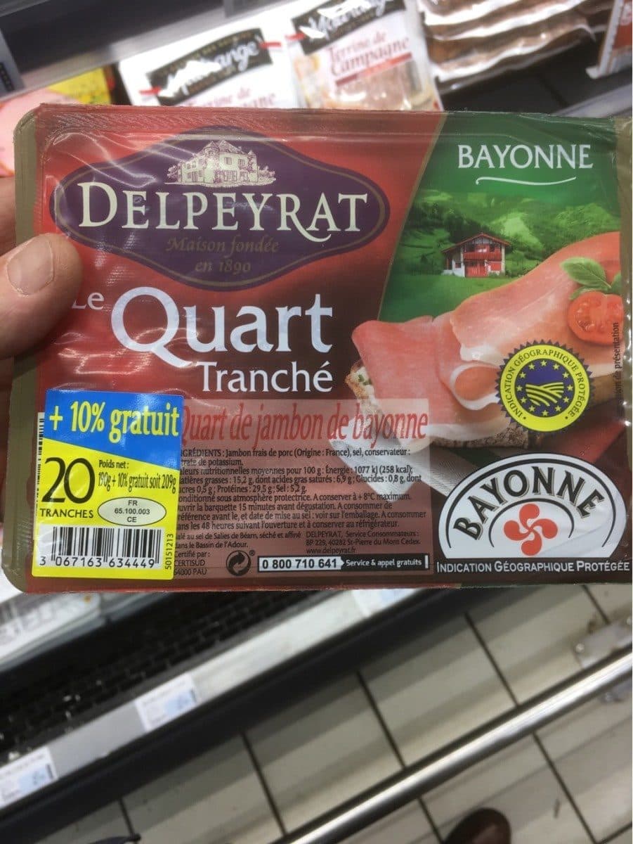 Delpeyrat Quart tranche packshot