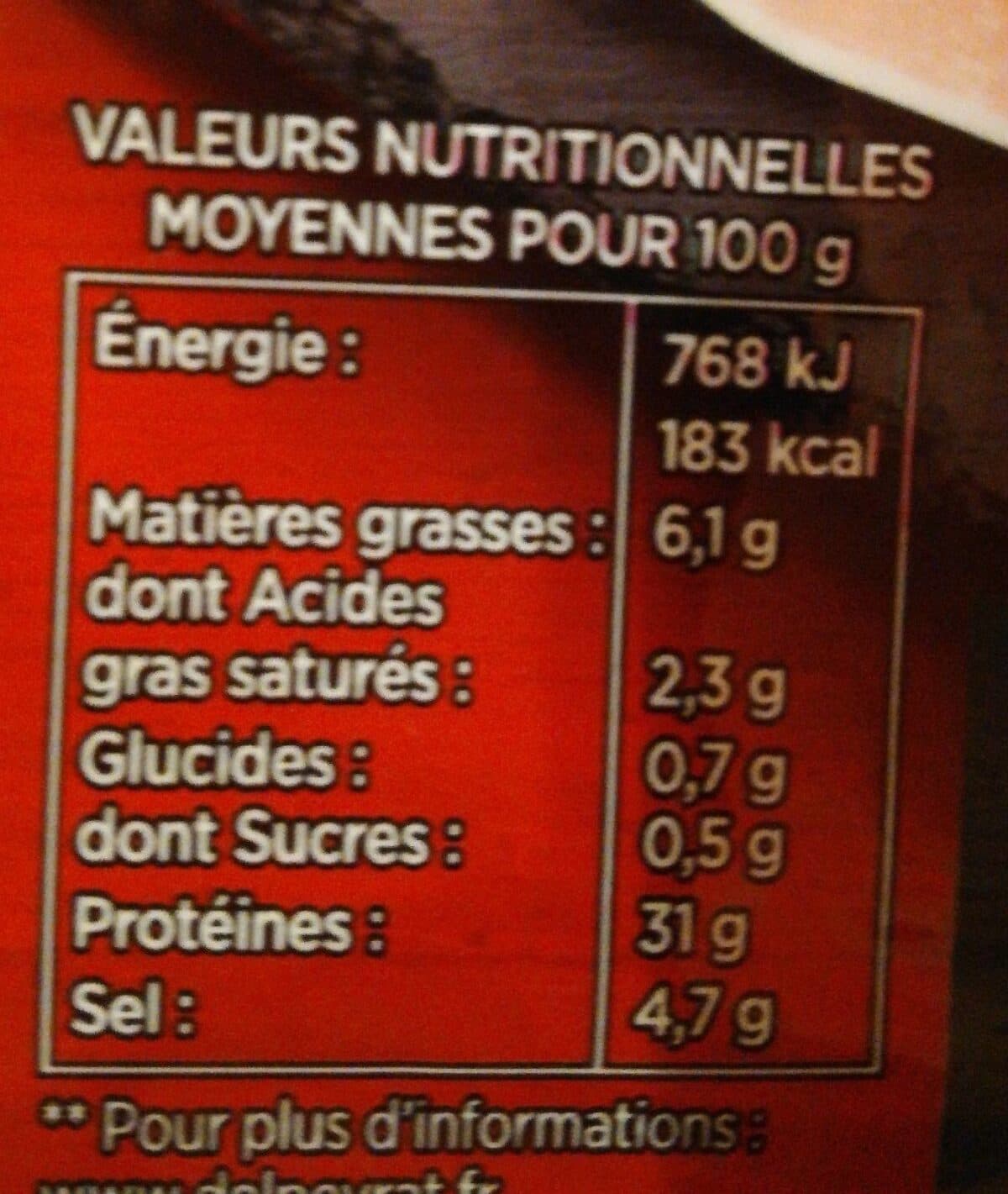 Delpeyrat Coeur d jambon. Des. Pyrenees packshot