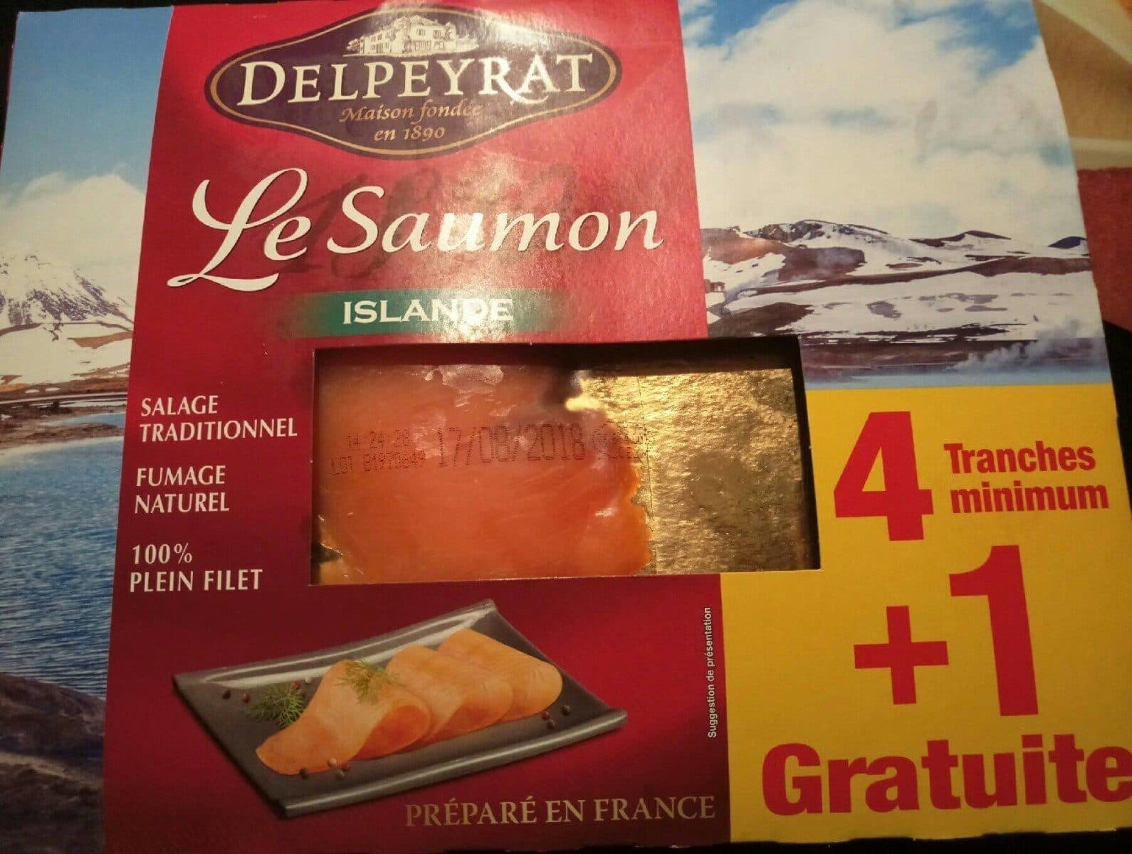 Delpeyrat Le saumon Islande packshot