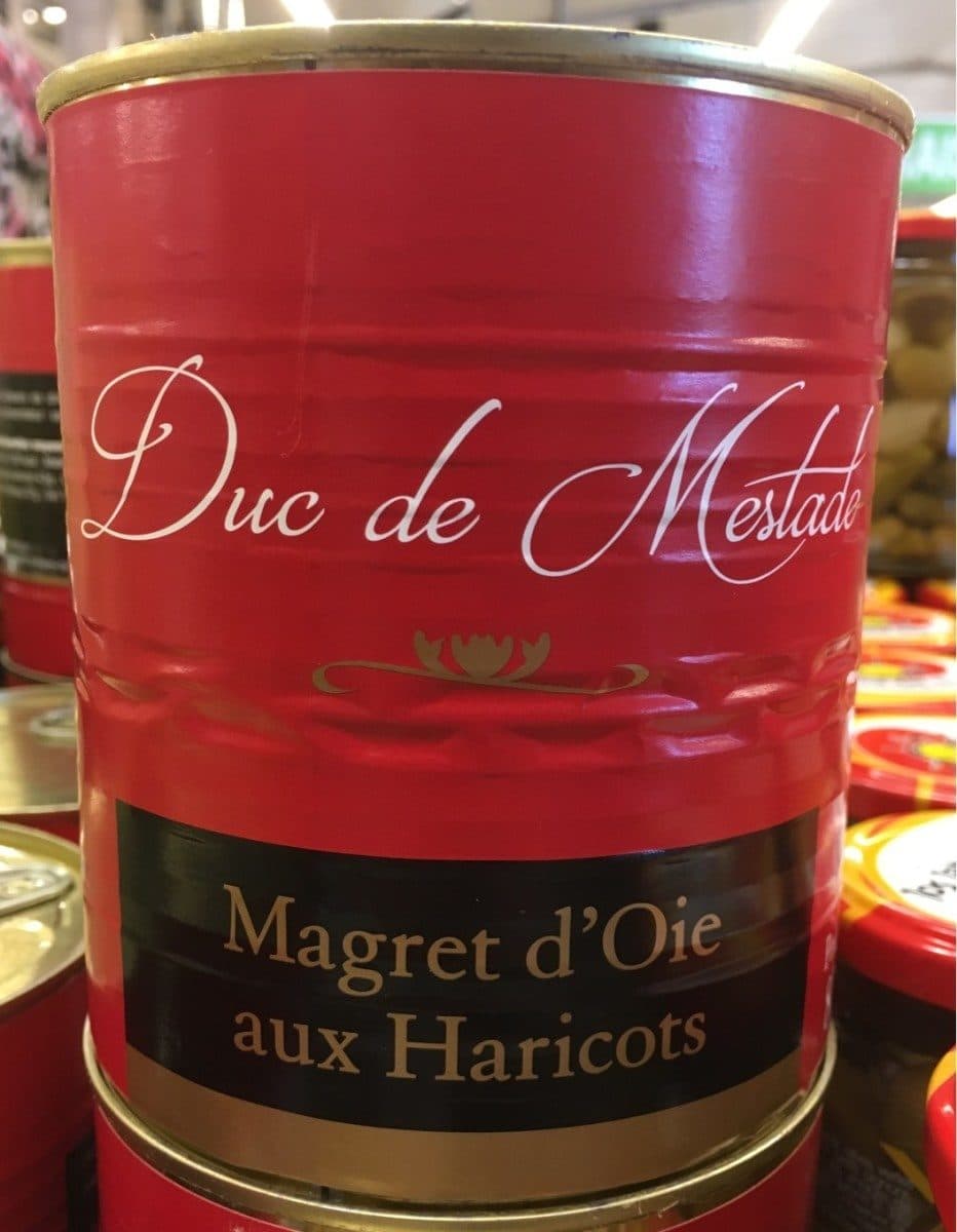 Duc de Mestade Magret d'oie aux haricots packshot