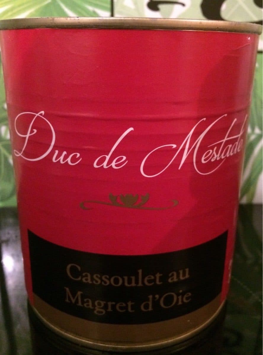 Duc de Mestade Cassoulet au magret d'oie packshot