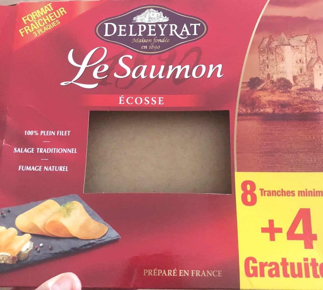 Delpeyrat Le Saumon Ecosse packshot