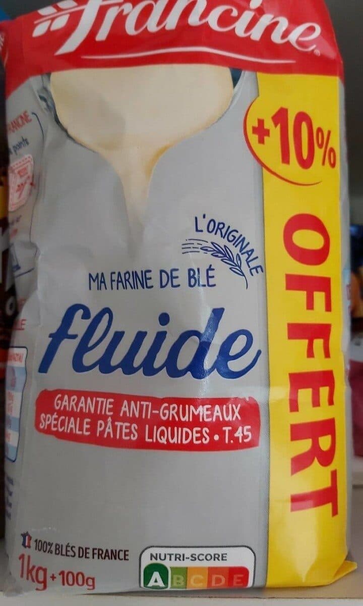 Francine Ma farine de blé Fluide (+10% offert) packshot