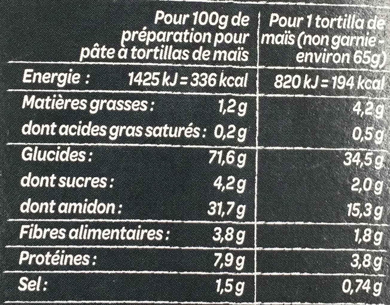 Francine Ma pâte à Tortillas de Maïs packshot