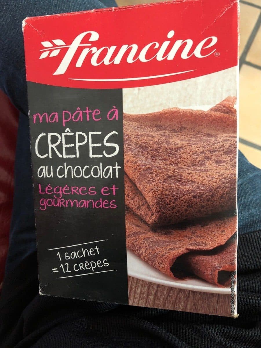 Francine Pate a crepes au chocolat packshot