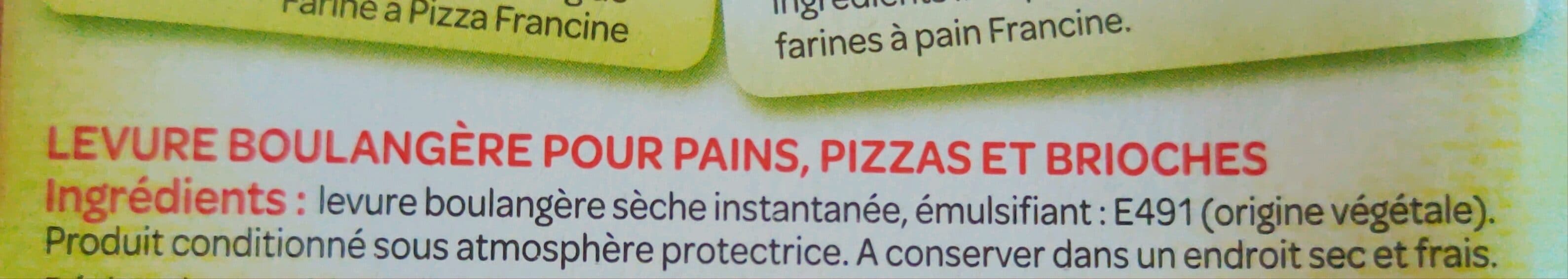 Francine Ma levure boulangère packshot