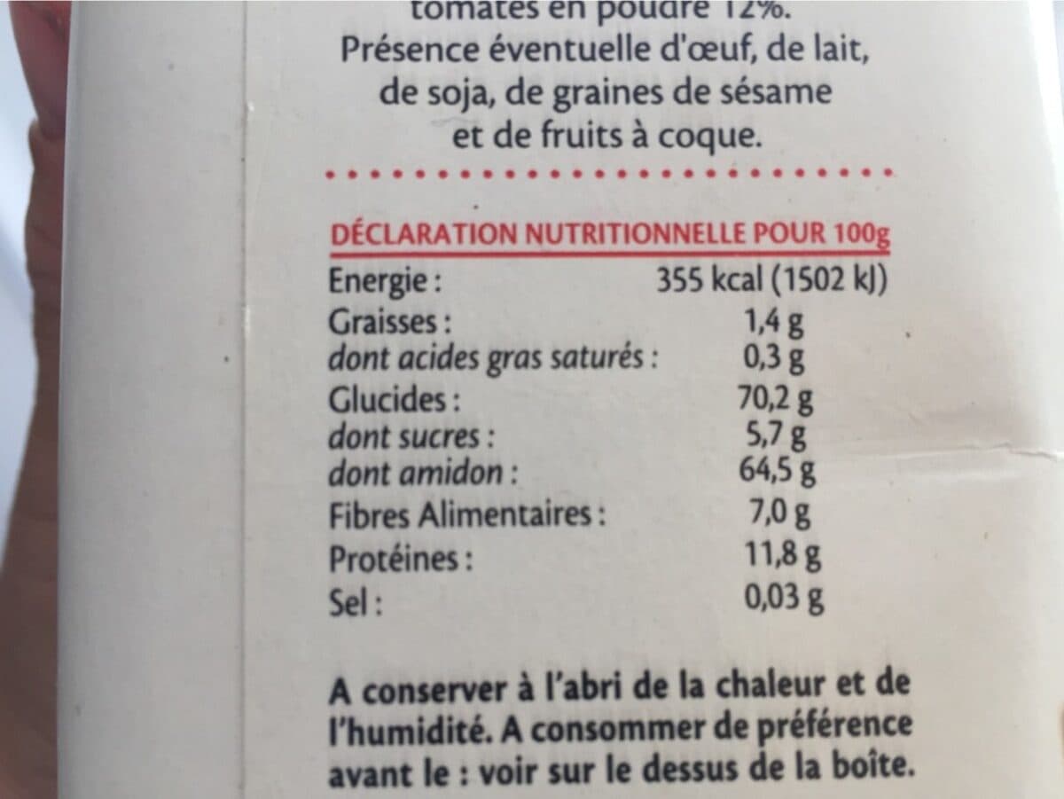 Francine Francine, Farine a la tomate multi usages, 500 g packshot