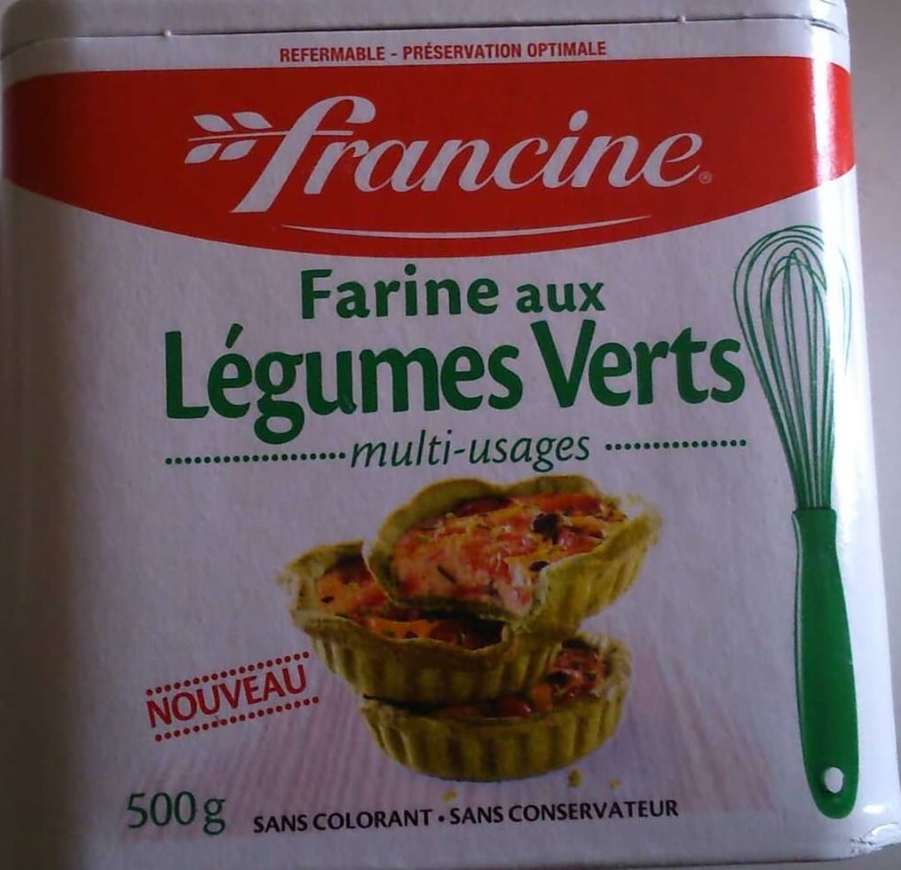 Francine Farine aux légumes verts packshot