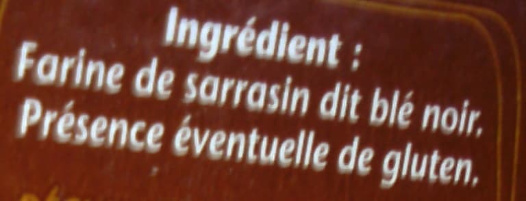 Francine Farine de Sarrasin multi-usages packshot