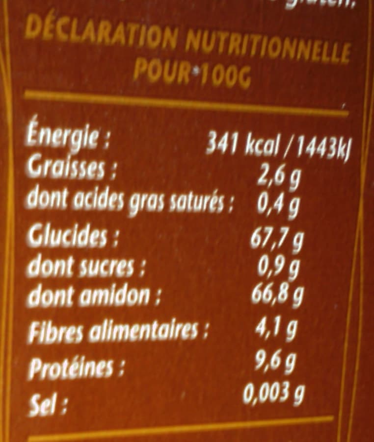 Francine Farine de Sarrasin multi-usages packshot