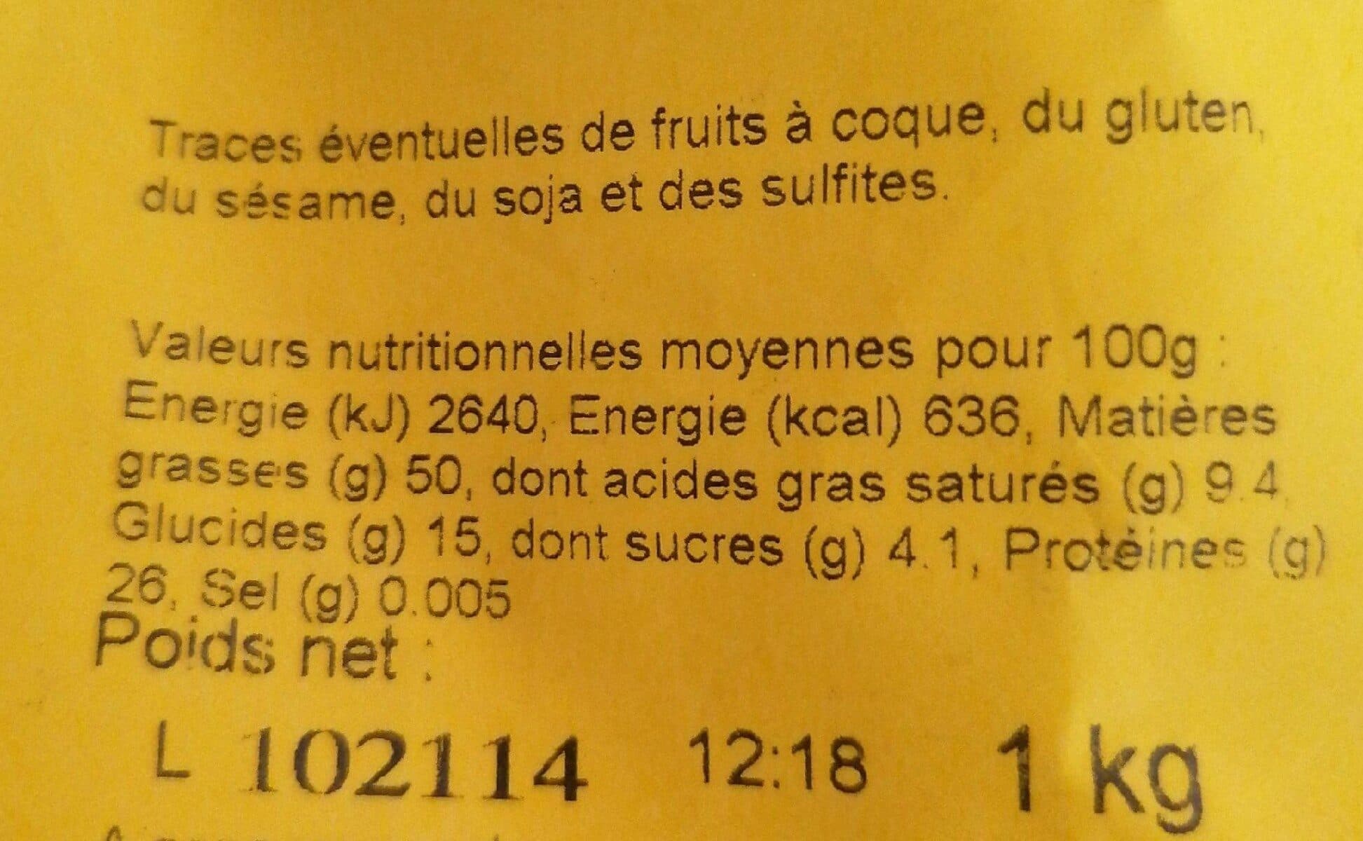 Sun Arachide packshot