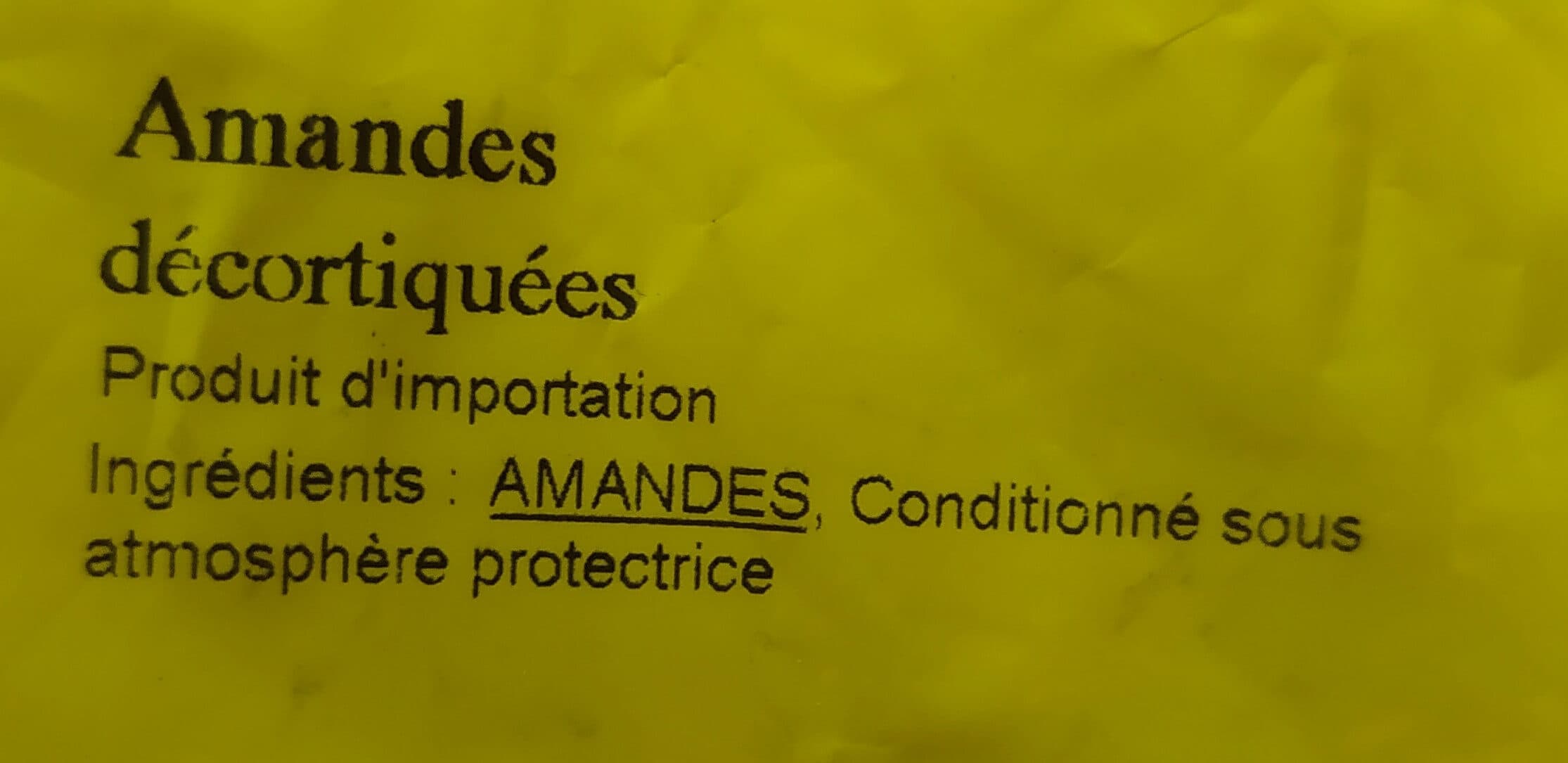 Sun Amandes décortiquées packshot