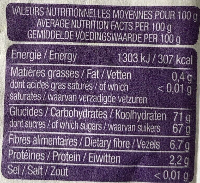 Sun La Favorite datte medjoul 100% naturel packshot