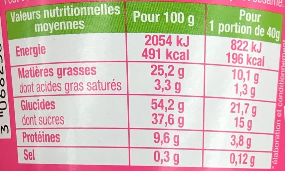 Sun Cup Cerises, Amandes, Fraises, Noix de Cajou packshot