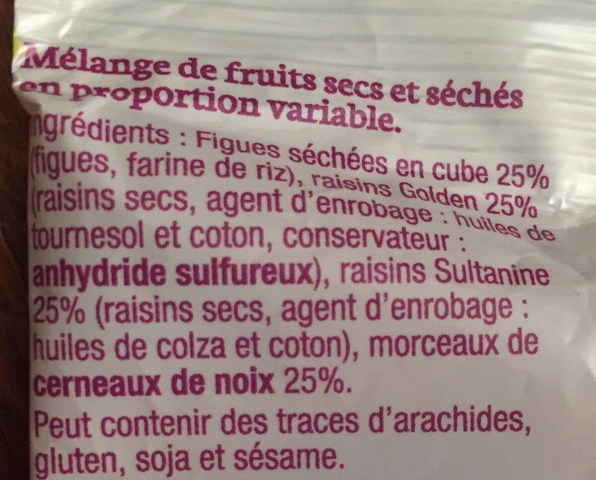 Sun Figue Raisin et Sultanine Noix packshot