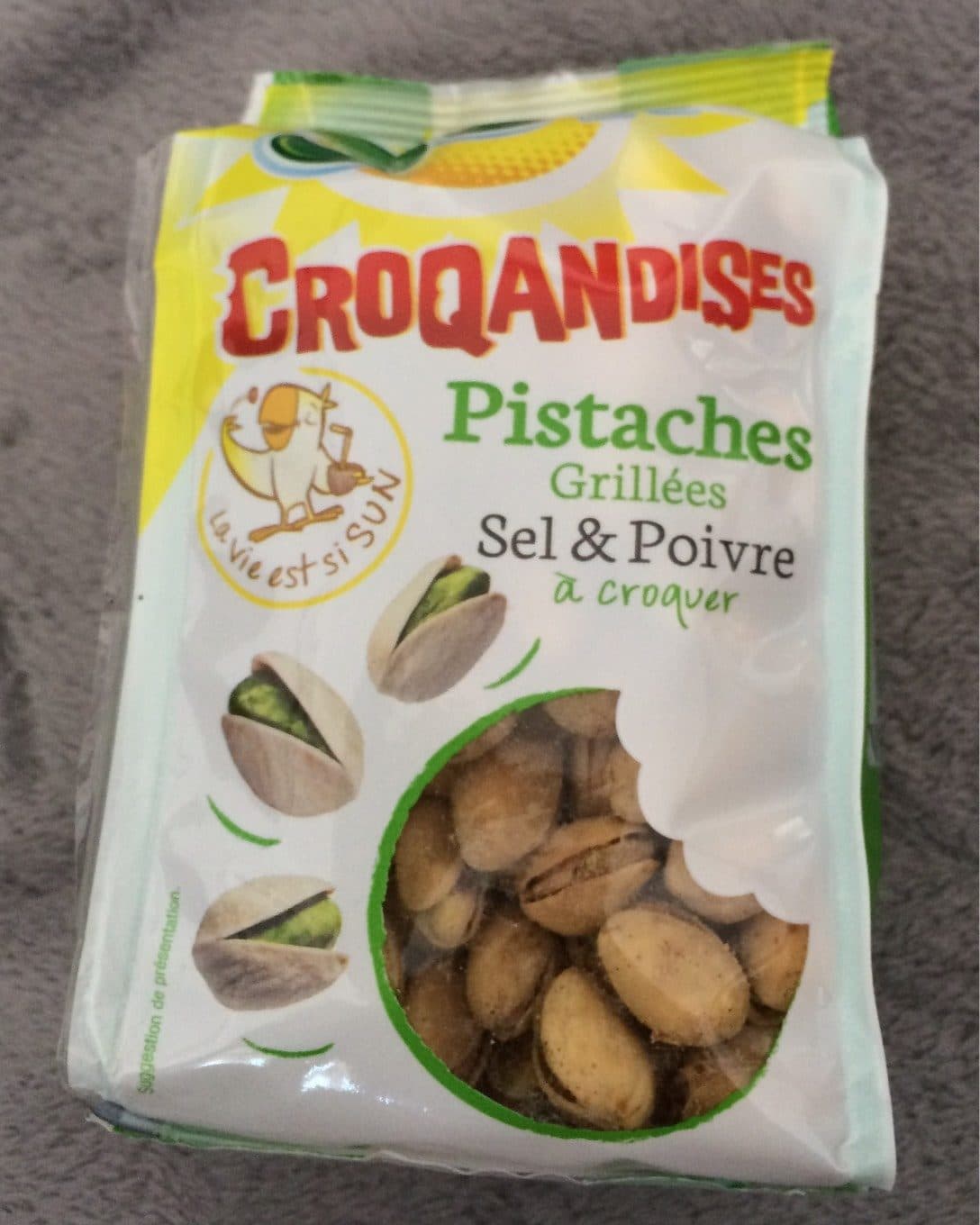 Sun Pistaches grillées sel et poivre packshot