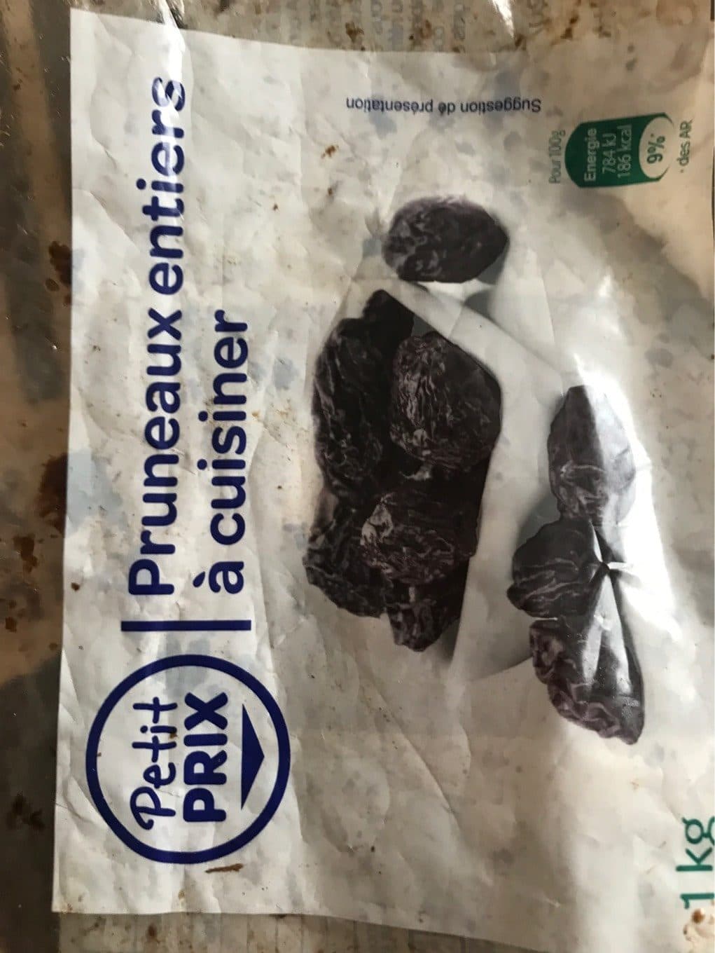 Petit Prix Pruneau entiers au cuisiner packshot