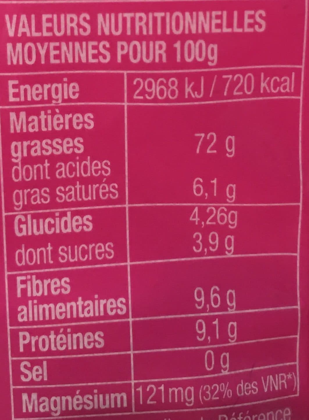 Sun Noix de Pécan packshot