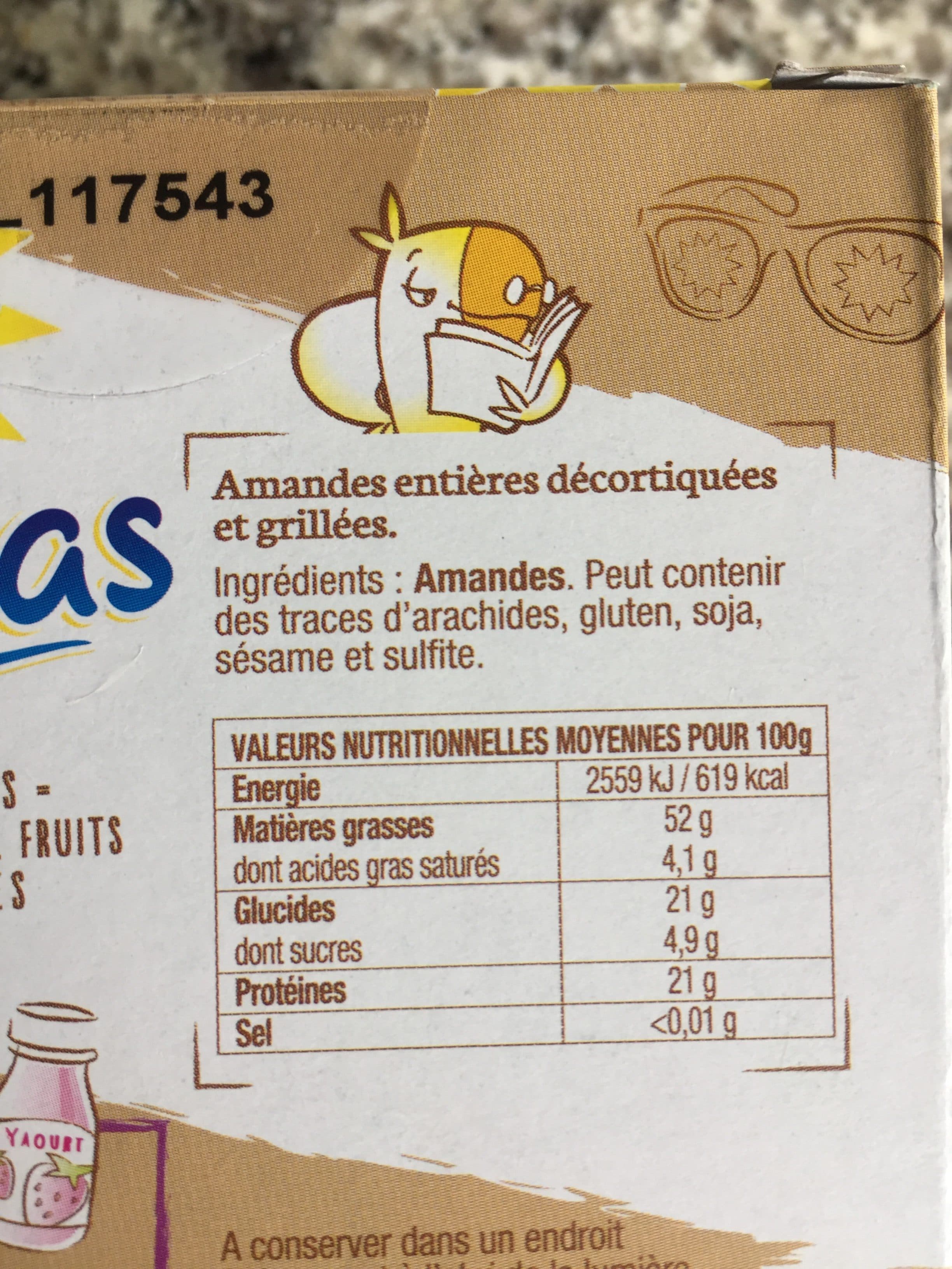 Sun Amandes grillées packshot