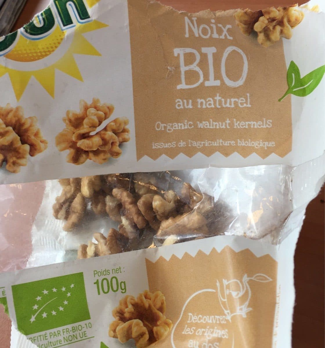 Sun Noix bio au naturel packshot