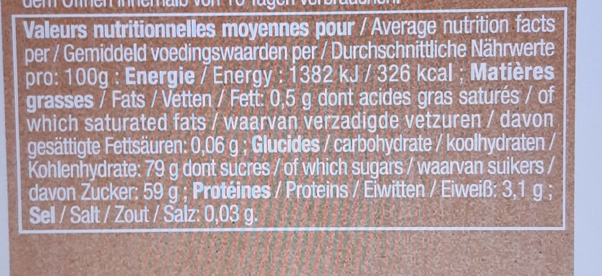 Sun Raisins secs Bio packshot