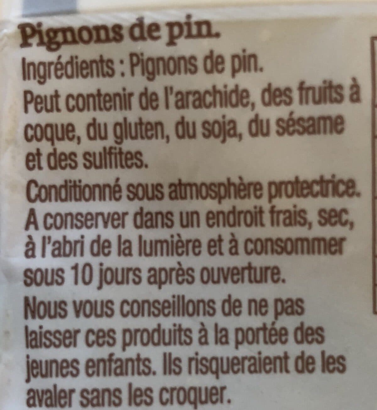 Sun Pignon de pin packshot