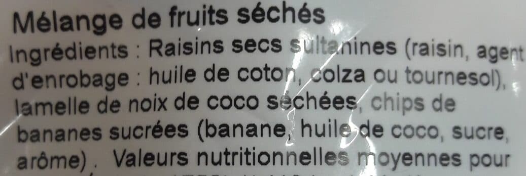 Open Food Facts Mélange exotique packshot
