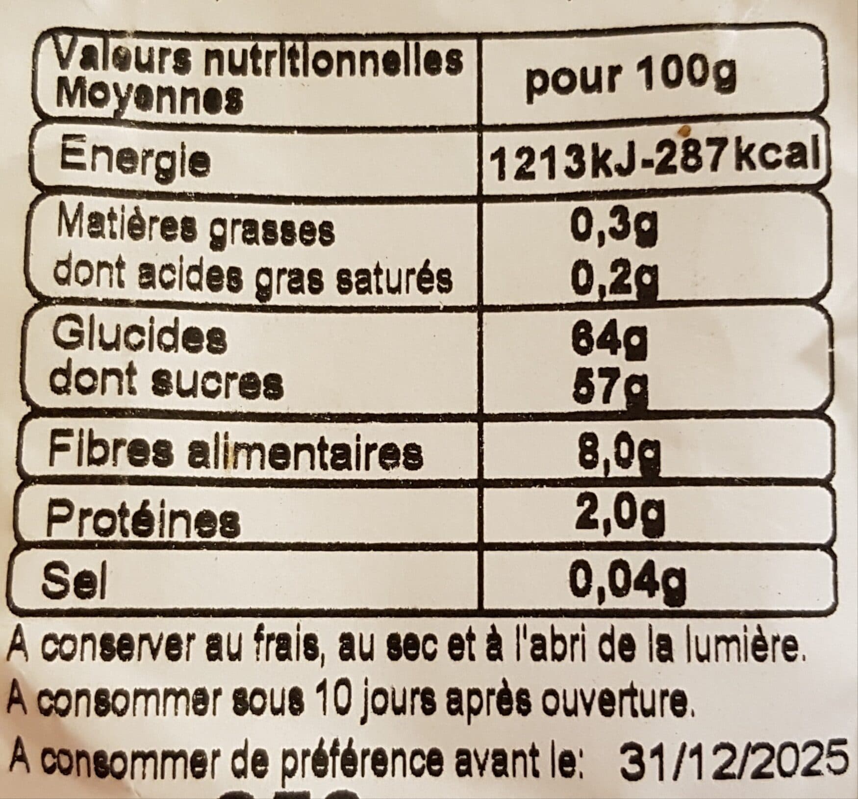 La Favorite Dattes Deglet Nour packshot